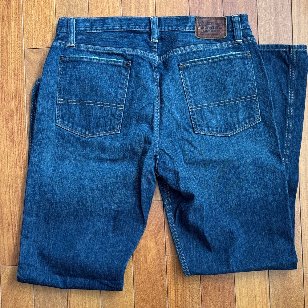 Ralph Lauren Dark Blue Straight Jeans